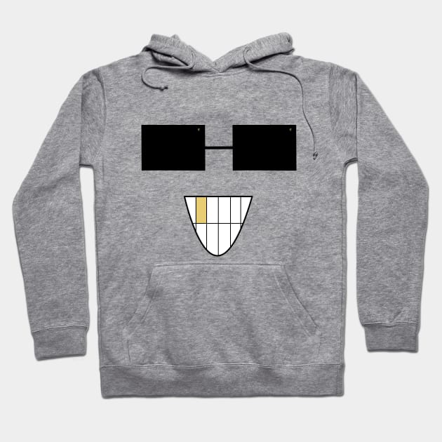 Sunglass Smile Hoodie by Sinauctor